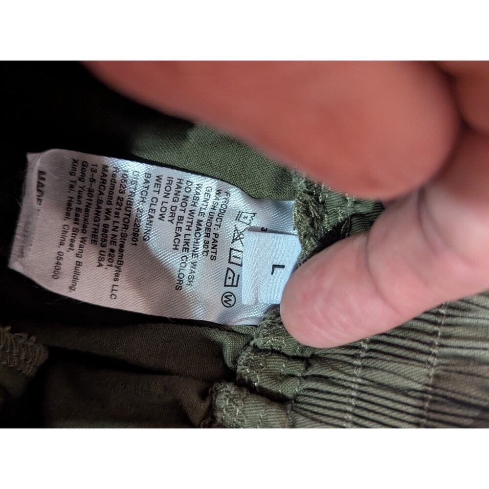 Women's Draw String Elastic Band Olive/Army Green… - image 4